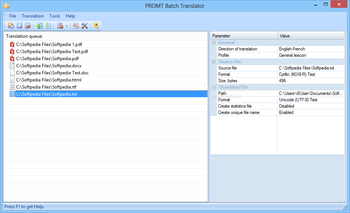 @PROMT English-French Professional Translator screenshot 21