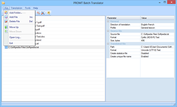 @PROMT English-French Professional Translator screenshot 23