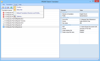 @PROMT English-French Professional Translator screenshot 25