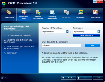 @PROMT English-French Professional Translator screenshot 3