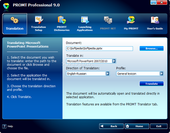 PROMT Professional English-Russian screenshot 11