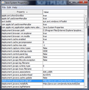 Properties Viewer screenshot