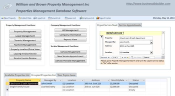 Property Management Software screenshot