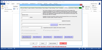 Proposal Pack Wizard screenshot 19