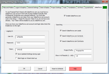 Proposal Pack Wizard SalesForce.com screenshot 12