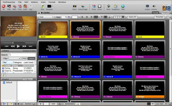 ProPresenter screenshot