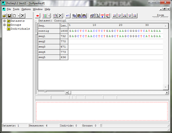 ProSeq screenshot