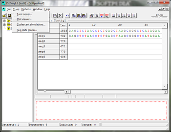ProSeq screenshot 2