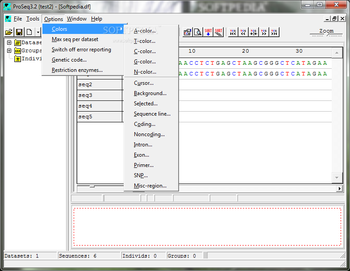 ProSeq screenshot 3