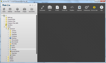 Prot-On screenshot