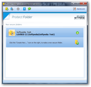 Protect Folder screenshot