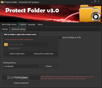 Protect Folder screenshot 4