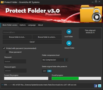 Protect Folder screenshot 2