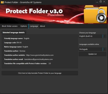 Protect Folder screenshot 6