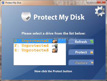 Protect My Disk screenshot