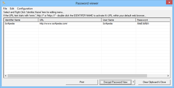 Protected Passwords screenshot 3