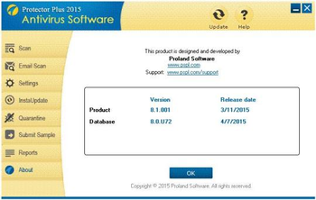 Protector Plus 2015 screenshot