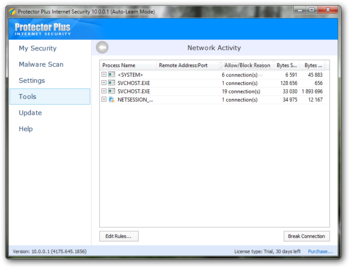 Protector Plus Internet Security screenshot 10