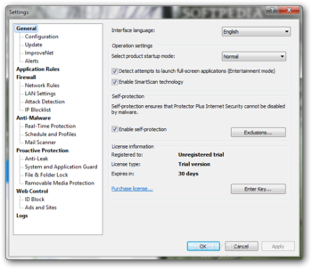 Protector Plus Internet Security screenshot 13