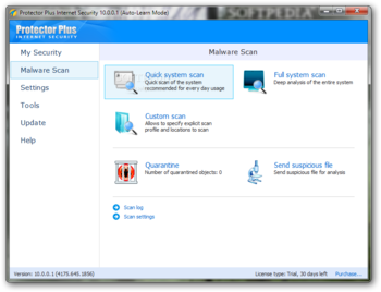 Protector Plus Internet Security screenshot 2