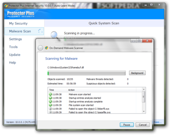 Protector Plus Internet Security screenshot 4