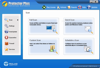 Protector Plus Professional Edition screenshot