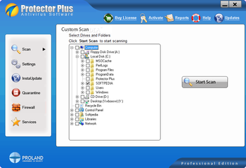 Protector Plus Professional Edition screenshot 2