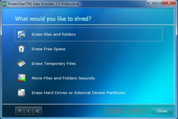 ProtectStar Data Shredder Professional screenshot