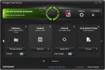 Protegent PRO screenshot