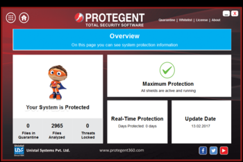 Protegent Total Security screenshot 2