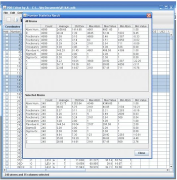 Protein Data Bank Editor screenshot 10