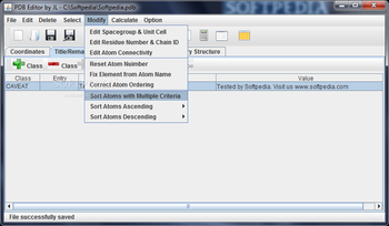 Protein Data Bank Editor screenshot 6