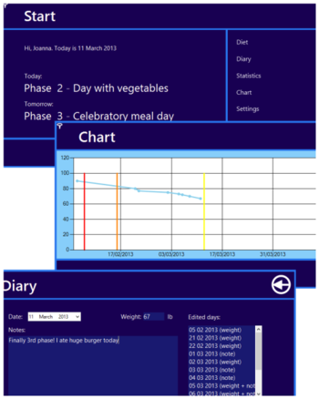 Protein Diet Assistance screenshot