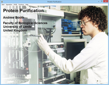 Protein Purification screenshot