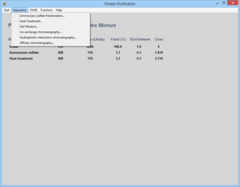 Protein Purification screenshot 2