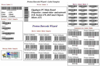 Proton Barcode Wizard screenshot 2
