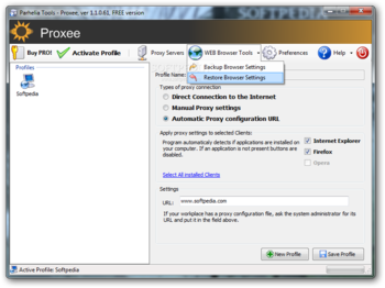 Proxee screenshot 3