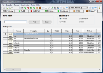 Proxis Stock Manager screenshot 3