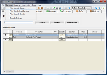 Proxis Stock Manager screenshot 5