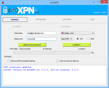 proXPN screenshot