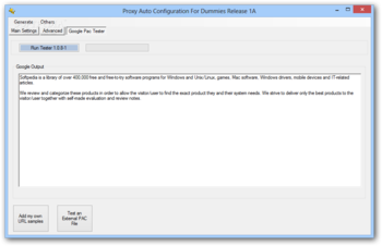 Proxy Auto Configuration for Dummies screenshot 3