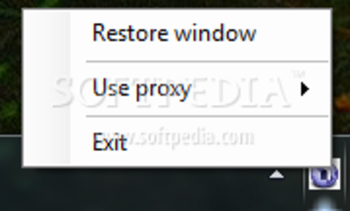 Proxy changer screenshot