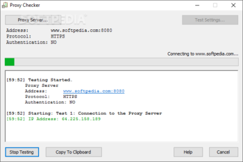 Proxy Checker screenshot