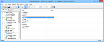 Proxy Log Explorer Enterprise Edition screenshot