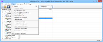 Proxy Log Explorer Professional Edition screenshot 2