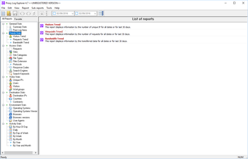 Proxy Log Explorer Standard Edition screenshot 2