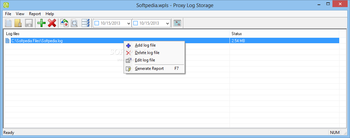 Proxy Log Storage Enterprise Edition screenshot