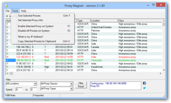 Proxy Magnet screenshot 3