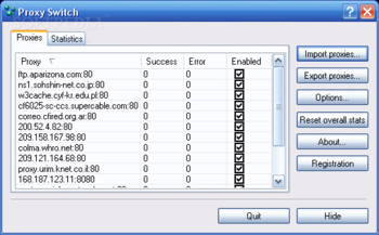 Proxy Switch screenshot