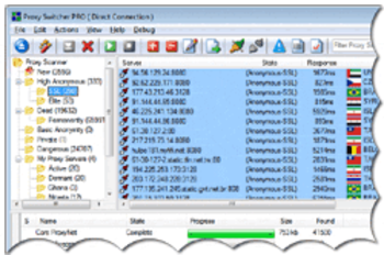 Proxy Switcher Standard screenshot
